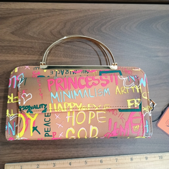 Alba Colorful Graffiti Mini Bag - Picture 2 of 9